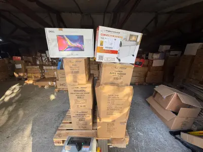 Retourpallet lot 2 – kavel bij Openbare Verkopen, Wielsbeke