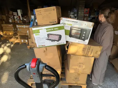 Retourpallet lot 4 – kavel bij Openbare Verkopen, Wielsbeke
