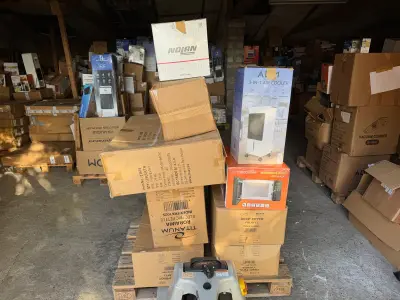Retourpallet lot 5 – kavel bij Openbare Verkopen, Wielsbeke