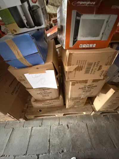 Retourpallet lot 12 – kavel bij Openbare Verkopen, Wielsbeke