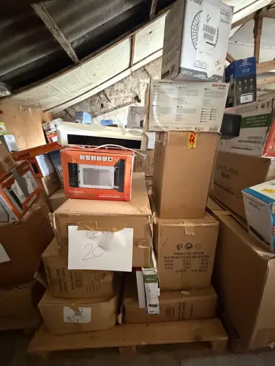 Retourpallet lot 20 – kavel bij Openbare Verkopen, Wielsbeke