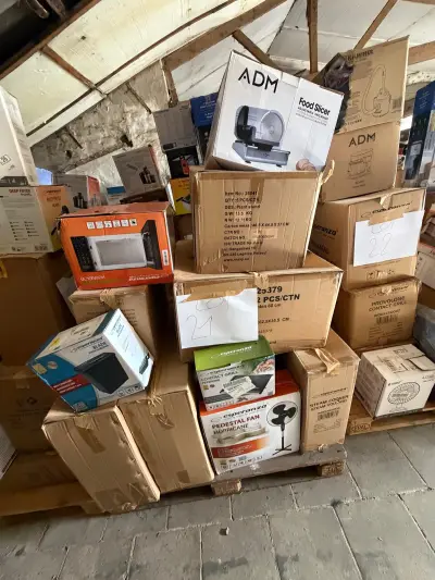Retourpallet lot 21 – kavel bij Openbare Verkopen, Wielsbeke
