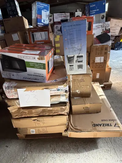 Retourpallet lot 23 – kavel bij Openbare Verkopen, Wielsbeke