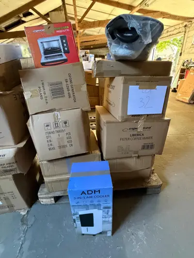Retourpallet lot 32 – kavel bij Openbare Verkopen, Wielsbeke
