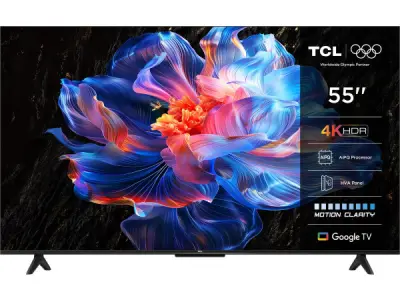 TCL 55V6C - 55 inch - 4K LED - 2025 - Smart TV – kavel bij XL Auctions