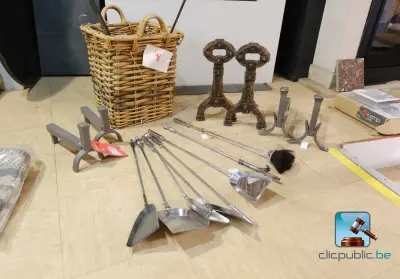 Set accessoires voor open haarden – kavel bij Clicpublic