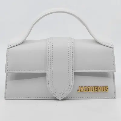 Handtas, Jacquemus, Le Bambino White – kavel bij Domeinen Roerende Zaken, Groningen