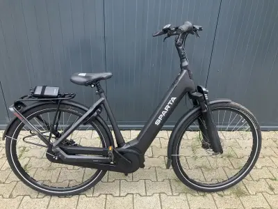 Electrische damesfiets, Sparta, D-rule Fit, antraciet, 2023 – kavel bij Onlineveilingmeester, Kootstertille
