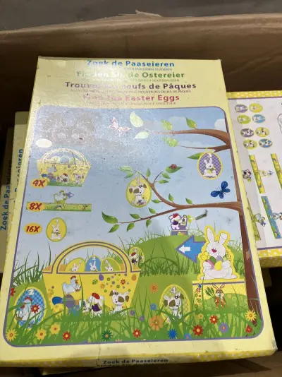 Ca. 120x Spellen - zoek de paaseieren – kavel bij Onlineveilingmeester, Kootstertille