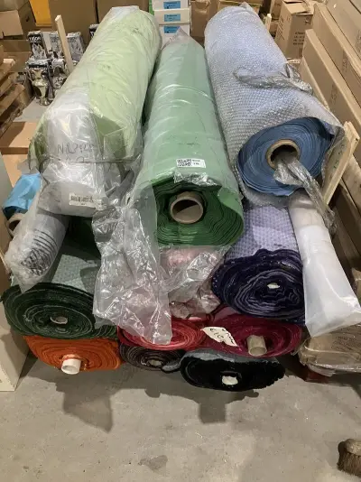Ca. 15x Rollen elastische Stof – kavel bij Onlineveilingmeester, Kootstertille