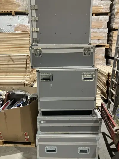5x Flightcases – kavel bij Onlineveilingmeester, Kootstertille