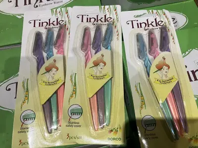 Ca. 280x Wenkbrauw scheermesjes, Tinkle – kavel bij Onlineveilingmeester, Kootstertille