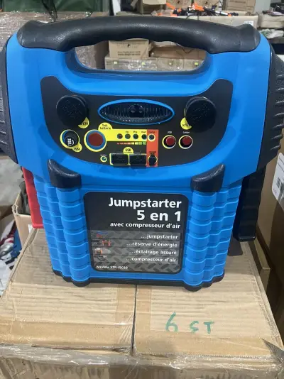 6x 5-in 1 Jumpstarters, STR-JS020, blauw – kavel bij Onlineveilingmeester, Kootstertille