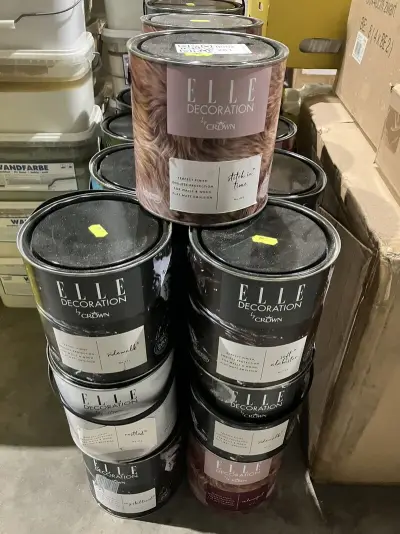 Ca. 15x Blikken verf perfect finish, Elle, DecorationCrown – kavel bij Onlineveilingmeester, Kootstertille