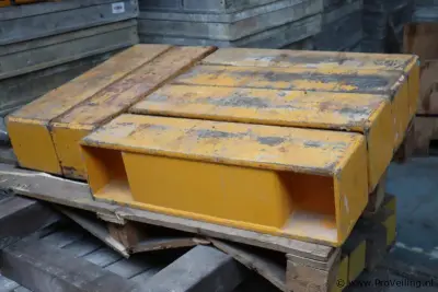 Partij vijzelblokken - 6 stuks – kavel bij ProVeiling, Waddinxveen