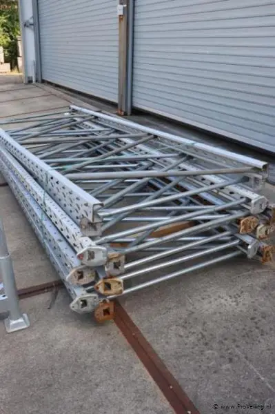 Stelling - 8x staanders & 8x liggers – kavel bij ProVeiling, Waddinxveen