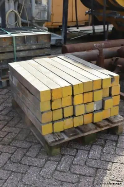 Partij hardhouten vijzelblokken - 32 stuks – kavel bij ProVeiling, Waddinxveen