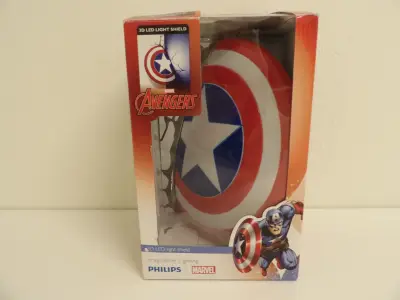 Philips Marvel Avengers Captain America Shield 3D LED-wandlamp – kavel bij De Kringwinkel, Leopoldsburg
