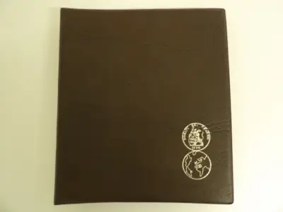 Verzamelalbum oude munten uit Afrika, Noord-Amerika, Centraal-Amerika, Zuid-Amerika en Oceanië (ca. 223 stuks) – kavel bij De Kringwinkel, Leopoldsburg