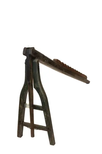 Antieke houten wagenwip – kavel bij Auctim