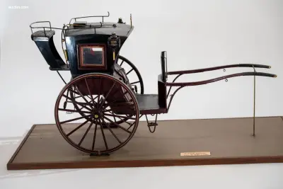 Gedetailleerd schaalmodel 'Hansom Cab' door – kavel bij Auctim
