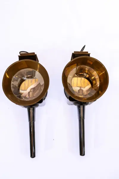 Stel replica coachlampen – kavel bij Auctim