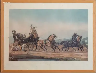 Complete reeks van 4 antieke Franse – kavel bij Auctim
