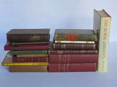 Geschiedkundig boeken Paardenkennis (14x) – kavel bij Auctim