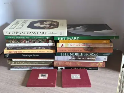 Kunstboeken: Paarden in de kunst (22x) – kavel bij Auctim