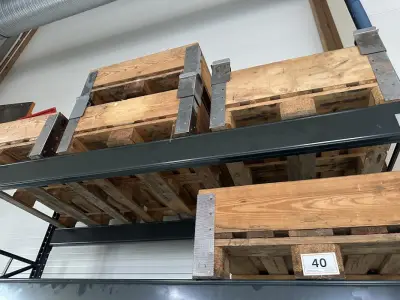 Partij europallets – kavel bij Lueders & Partner, Crailsheim