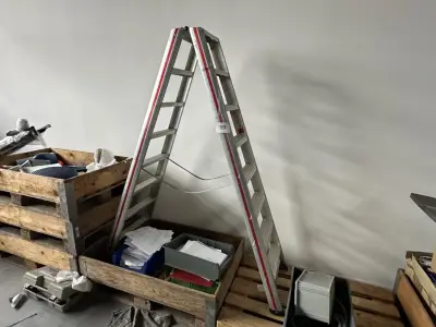 Alu-Klappleiter – kavel bij Lueders & Partner, Crailsheim