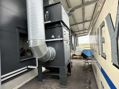 Absaug- und Filteranlage – kavel bij Lueders & Partner, Crailsheim