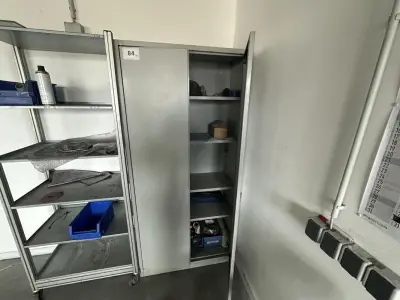 2 Doppelstahlschränke – kavel bij Lueders & Partner, Crailsheim