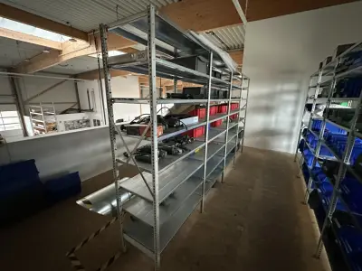Posten Fachbodenregalanlagen – kavel bij Lueders & Partner, Crailsheim