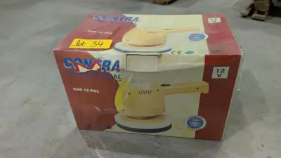 Een 12 V-autopolijstmachine CONTRAT INTERNATIONAL – kavel bij Auctionline, Anderlecht