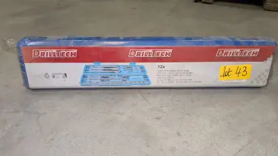 Een set met beitels en boortjes van DRILLTECH – kavel bij Auctionline, Anderlecht