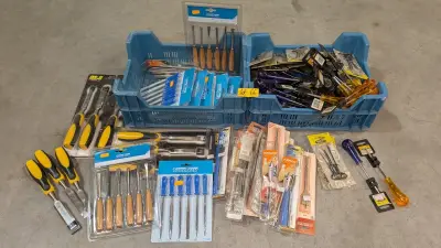 Een set gereedschap voor houtbewerking – kavel bij Auctionline, Anderlecht