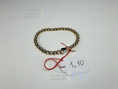 Tennisarmband (585 GG) – kavel bij IVG, Kirchlengern