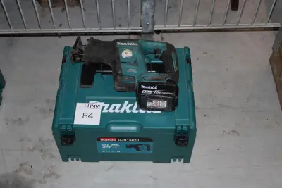 Accu recirpozaag MAKITA DJR188 met accu in kunststoffen koffer – kavel bij HNVI, 's-Hertogenbosch