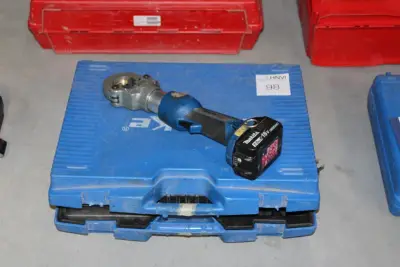 Accu Perstang KLAUKE mini plus 60/22-L met Makita accu en lader in koffer met diverse koppen – kavel bij HNVI, 's-Hertogenbosch