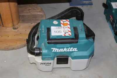 Accu nat/droogzuiger MAKITA DVC750L met accu – kavel bij HNVI, 's-Hertogenbosch