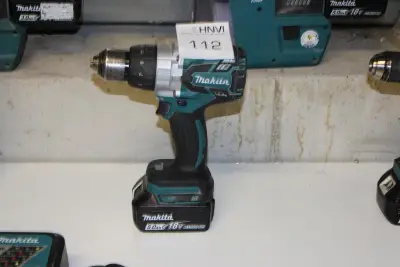Accu schroefboormachine MAKITA DDF481 met accu – kavel bij HNVI, 's-Hertogenbosch