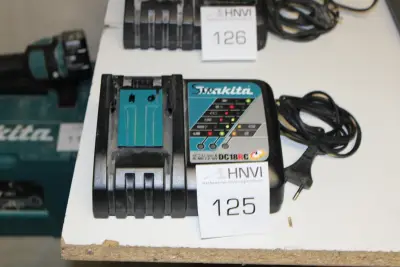 Acculader MAKITA DC18RC – kavel bij HNVI, 's-Hertogenbosch
