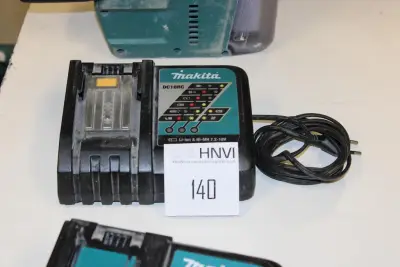 Acculader MAKITA DC18RC – kavel bij HNVI, 's-Hertogenbosch