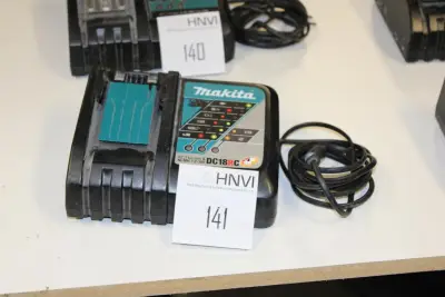 Acculader MAKITA DC18RC – kavel bij HNVI, 's-Hertogenbosch