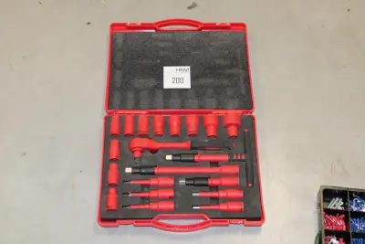 Doppen/ratelset HAUPA 1000 Volt geïsoleerd – kavel bij HNVI, 's-Hertogenbosch