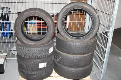 Winterbandenset PIRELLI met bandenmaat 205/55/R16 91H met goed profiel – kavel bij HNVI, 's-Hertogenbosch