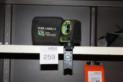 Lijnlaser ELMA INSTRUMENTS, Laser X2 met magnetische wandbeugel – kavel bij HNVI, 's-Hertogenbosch