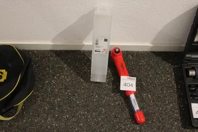 1000 volt geïsoleerde momentsleutel KNIPEX 984350 in kunststoffen hoes – kavel bij HNVI, 's-Hertogenbosch