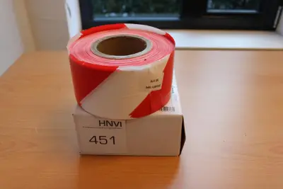 Afzetlint 500 meter SIMCO – kavel bij HNVI, 's-Hertogenbosch